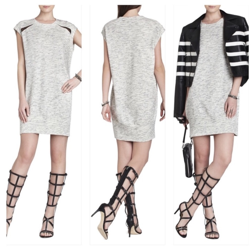 BCBGMaxAzria Lightweight Sweatshirt Dress XS